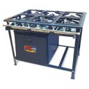 Ver imagem 1 de Fogão Industrial 6 Bocas 6QS Baixa Pressão com Forno 90L de Piso
