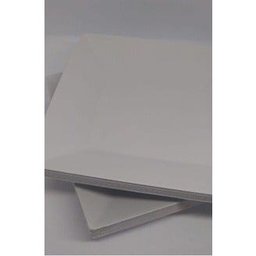 10 Prato Quadrado Refeição Multiuso Lanche Branco Casa - 1