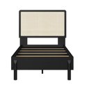 Ver imagem 1 de Cama de Solteiro 102cm com Cabeceira em Palhinha Oslo Artesano