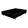 Base Box Viúva Courino Preto 128x188x40 - 2