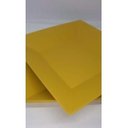 Ver imagem 2 de 15 Prato Quadrado Refeição Multiuso Lanche Amarelo Casa