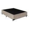 Base Box Solteirão Suede Bege 110x188x40 - 1