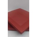 Ver imagem 7 de 25 Prato Quadrado Refeição Multiuso Lanche Jantar Casa