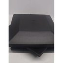 Ver imagem 4 de 25 Prato Quadrado Refeição Multiuso Lanche Preto Casa