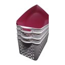 Ver imagem 1 de 6 Cesto + 6 Prato Retangular para Lanchonete Food Truck