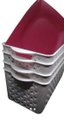 Ver imagem 2 de 6 Cesto + 6 Prato Retangular para Lanchonete Food Truck