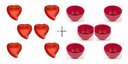 Ver imagem 1 de Conjunto Valentine's Day 10 Cumbuca e 10 Prato Amor Presente