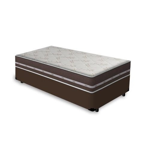 Cama Box Solteiro + Colchão Classic Solteiro Molas Superlastic (88x188x57) – Anjos