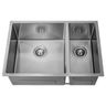 Cuba Dupla De Cozinha Inox Retangular 73X50 Cm Kai - 2