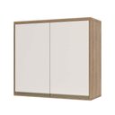 Ver imagem 1 de Armário Aéreo 80cm 2 Portas 1 Prateleira Mel Vanilla