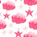 Ver imagem 2 de Papel de Parede Infantil - Lua, Sol e Estrelas 8 Arte Destaque 2,50 Metros