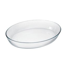 Assadeira Oval Grande Vidro 4 Litros Marinex - 1