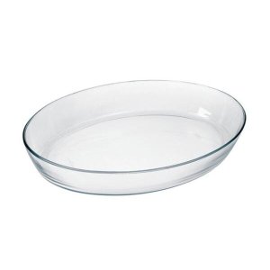 Assadeira Oval Grande Vidro 4 Litros Marinex
