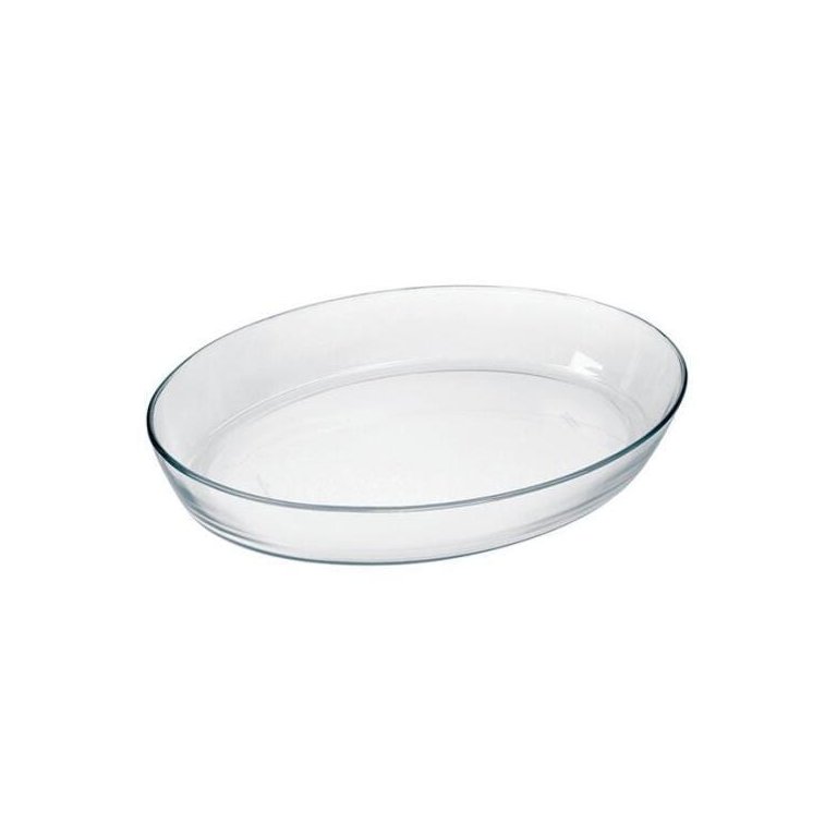 Assadeira Oval Grande Vidro 4 Litros Marinex