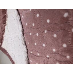 Cobertor Pele de Carneiro Sherpa Queen Manta 2,10m x 2,30m Appel - POÁ ROSA - 2