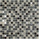 Ver imagem 1 de Pastilha de Vidro Craquelado Marrom Aço 30x30cm