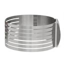 Ver imagem 1 de Forma de Fatiar Cortar Camadas De Bolo Tortas Regulável 30cm