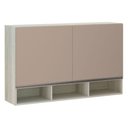Ver imagem 1 de Armário 120cm 2 Portas C/Nicho Legno Crema C/Connect