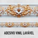 Ver imagem 2 de Faixa Decorativa Adesiva (autocolante) - Arabesco Colonial