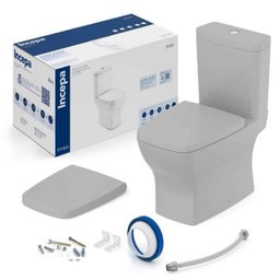 Kit Completo Bacia Boss Stone Acoplado 1897230071108 Incepa Incepa Celite Roca - 1 Kit Completo Bacia Boss Stone Acoplado 1897230071108 Incepa Incepa Celite Roca - 1