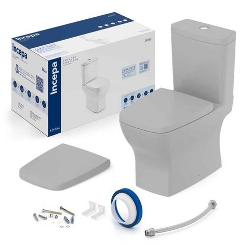 Kit Completo Bacia Boss Stone Acoplado 1897230071108 Incepa Incepa Celite Roca