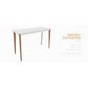 Ver imagem 2 de Escrivaninha e Aparador Branco Urban Largura 120cm:Branco/Unico