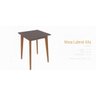 Mesa Lateral Alta Cinza Urban Largura 45 cm:Cinza/Unico - 4