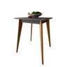 Mesa Lateral Alta Cinza Urban Largura 45 cm:Cinza/Unico - 1