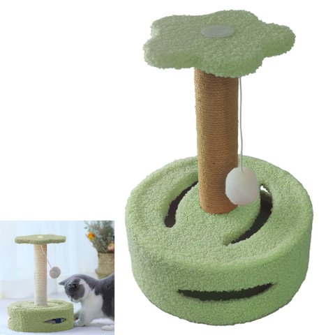 Arranhador para Gatos Bola Brincadeira Arranhar Brincar Pet Shop Sisal Interativo Diversão Animal de