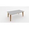 Mesa de Centro Retangular Urban Largura 90 cm:Branco/Unico - 1