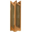 Ver imagem 1 de Luminária Kandal Ozki 55 Cm (altura) Madeira Eucalipto Cedro Corda Redonda Prata