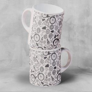 Caneca de Cerâmica | Bicicletas