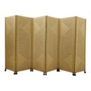 Ver imagem 1 de Biombo New Design c/ 6 Folhas e 12 Rodinhas