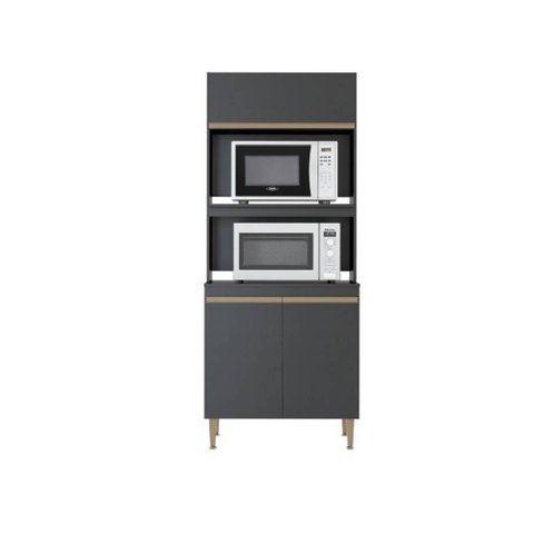 Armário de Cozinha Torre para 2 Fornos Linha Harmonia 03.0453 Semplicitá Móveis