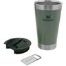 Kit 2 Copos Térmico Cerveja Branco E Verde Com Tampa Stanley - 3