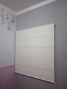 Ver imagem 2 de Persiana Romana Blackout Lar 1,60 X 1,60 Alt Premium Creme