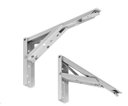 Ver imagem 1 de Suporte Dobrável para mesa 250mm Branco o Par