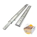 Ver imagem 1 de Corrediça Trilho Telescópico 45cm com Amortecedor O Par para Uma Gaveta 40kg