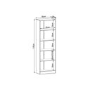 Ver imagem 2 de Armário Sapateira Quarto Xangai C/ 2 Portas Branco - Genialflex
