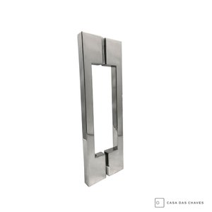 Puxador Big Thin Vesfer Inox Polido 30cm