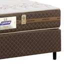 Ver imagem 4 de Base Para Cama Box Solteiro 88cm Poliéster Bordado Flora Marrom - Gazin