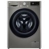 Lavadora e Secadora Lg Vc4 Ia 12kg Inox Look Cv5012pc4a 220v - 1