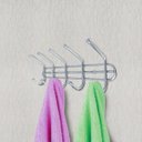 Ver imagem 4 de Cabide Multiuso Reforçado com 5 Ganchos Cromado