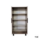 Ver imagem 7 de Armário Organizador Multiuso Sapateira Slim 2 Portas Rústico