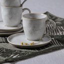 Ver imagem 4 de Conjunto com 6 Xícaras de Chá Bio 170ml com 6 Pires Descentralizado Latte