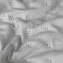 Ver imagem 3 de Kit Cobre Leito Elegance Solteiro Microfibra 100% Poliéster com Babado Cinza Casa Scarpa