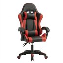 Ver imagem 1 de Cadeira Gamer Ergonômica Elite Courino Preto/vermelho - Sallar Home