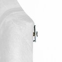 Ver imagem 6 de Cabeceira Painel Estofada Cama Casal 1,40 - Corino Branco