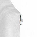 Ver imagem 5 de Cabeceira Painel Estofada Cama Casal 1,40 - Corino Branco