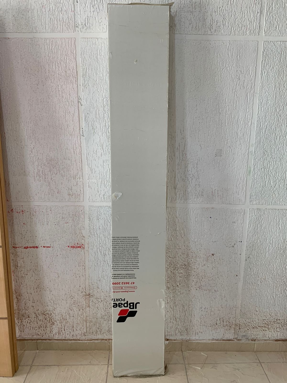 Folha De Porta Camarão Lisa Sarrafeada C/ Fundo Primer Branco 082x210cm - 2